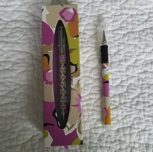 Ballpoint Pen Portobello Road Vera Bradley EUC - Picture 1 of 4